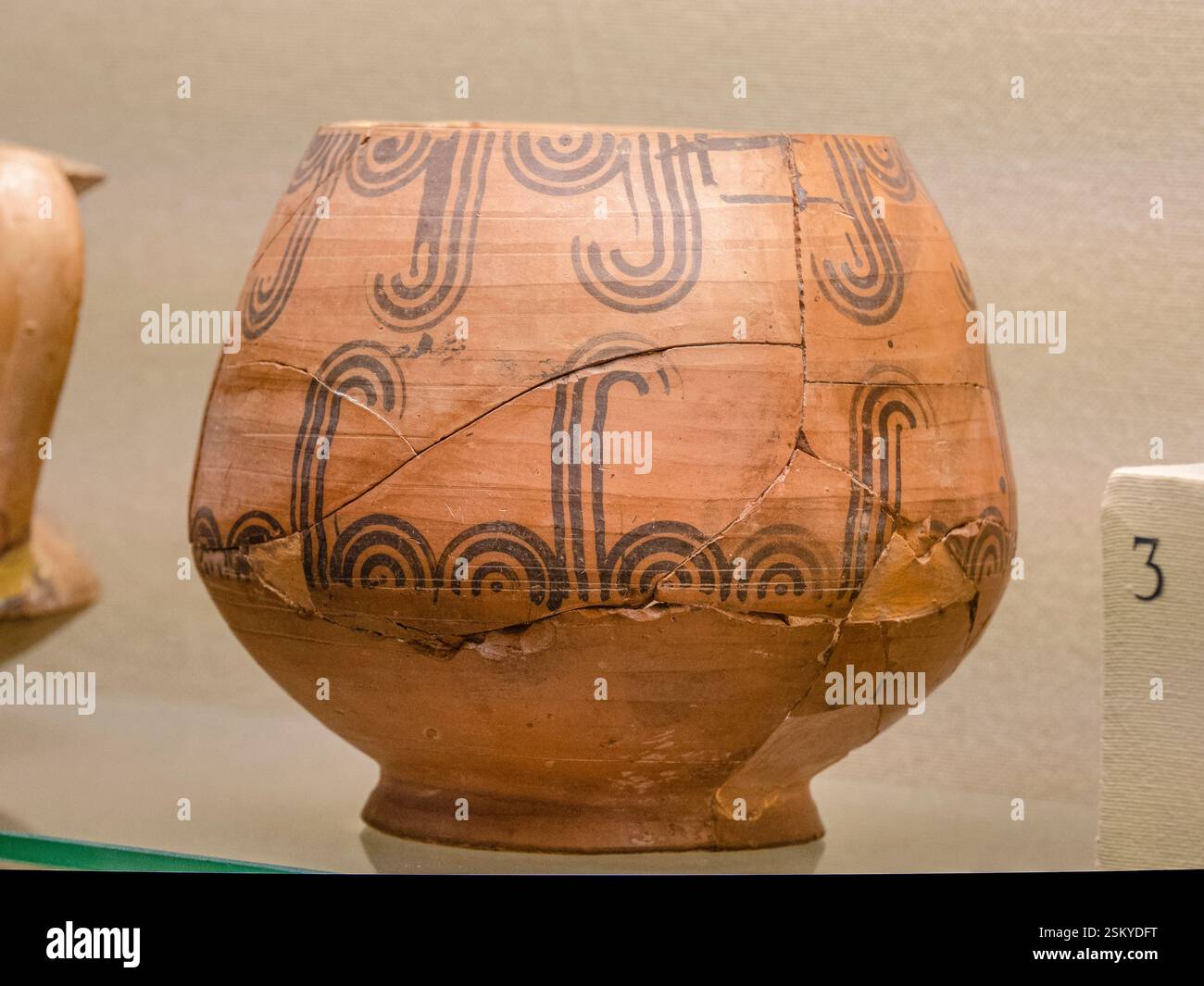 Vaso celtico, Museo della romanizzazione, Calahorra, la Rioja , Spagna, Europa Foto Stock