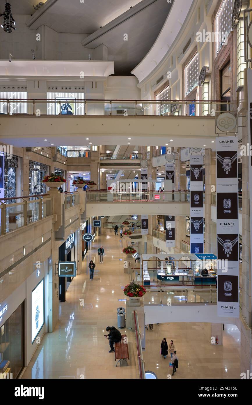 Centro commerciale Taipei 101, Taipeh, Taiwan Foto Stock