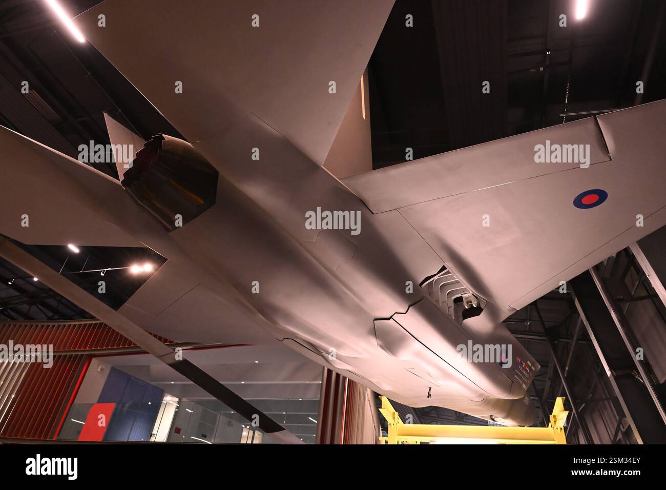 Lockheed Martin Joint Strike Fighter (JSF-1) F-35 in mostra al RAF Museum di Londra Foto Stock