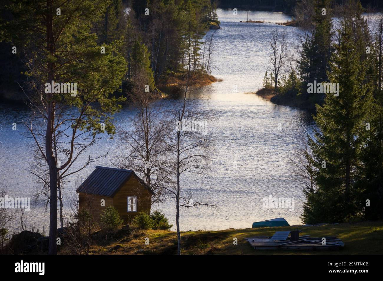 Hersjoen è un luogo di meraviglia Foto Stock