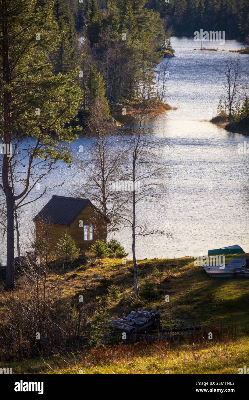 Hersjoen è un luogo di meraviglia Foto Stock