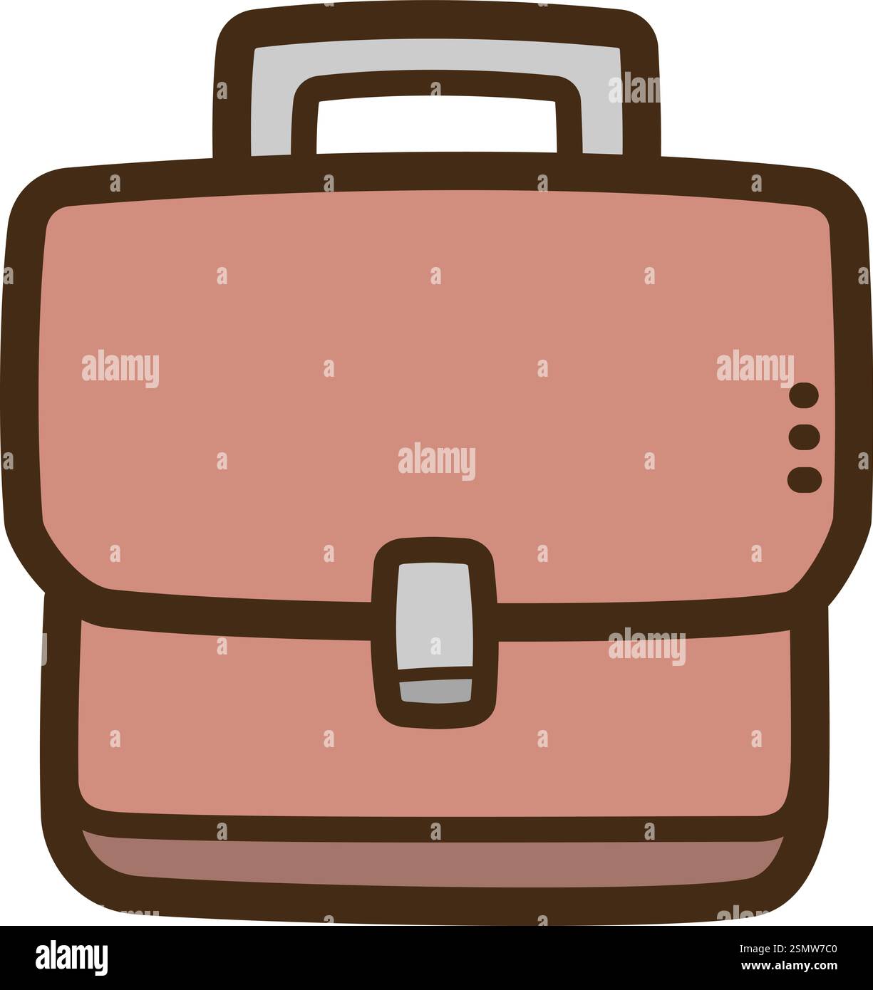 Illustrazione e grafica di un doodle vettoriale del portafoglio. Parte della categoria di avvio. Illustrazione Vettoriale