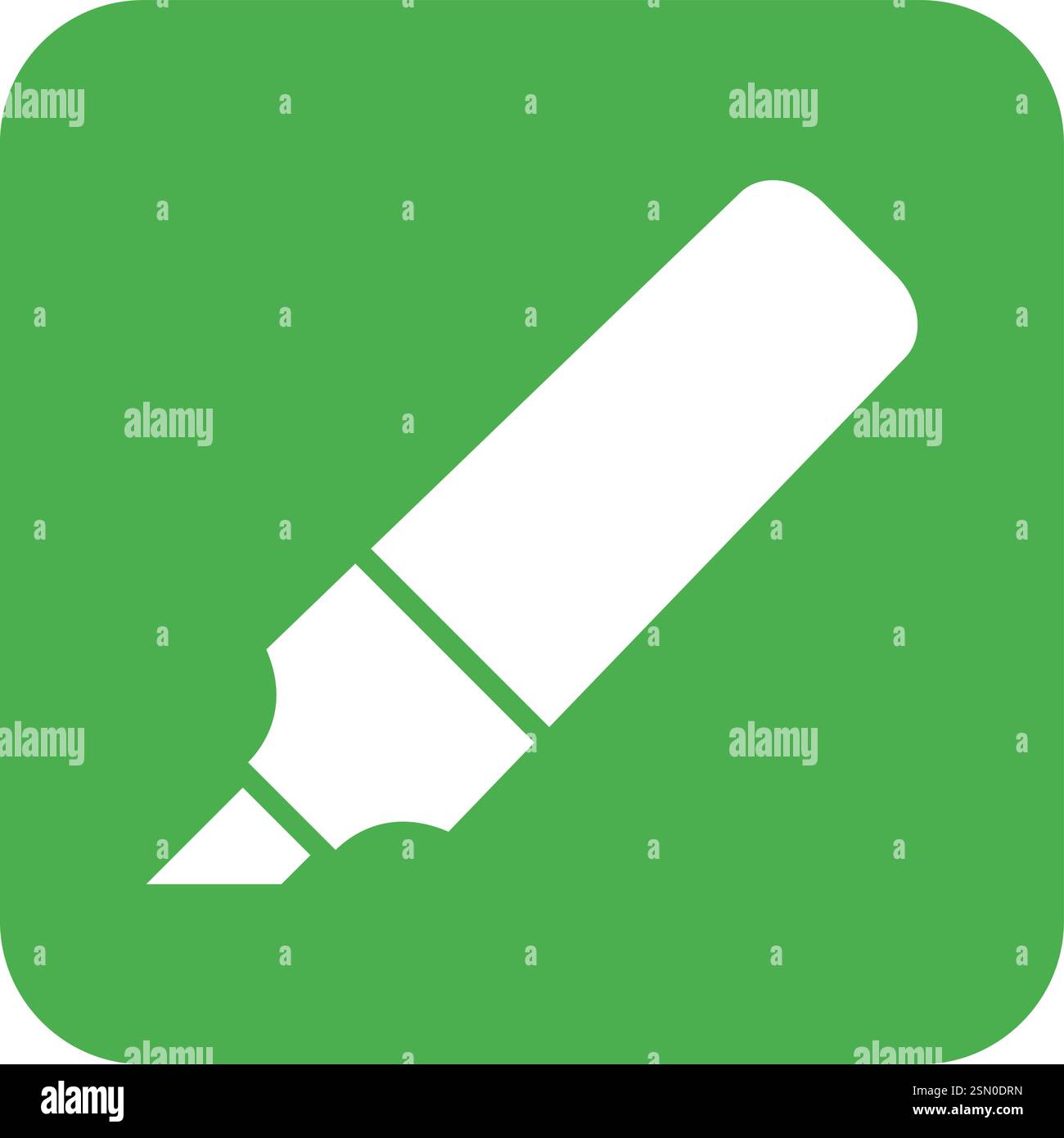 Illustrazione del disegno dell'icona del vettore di marcatura Illustrazione Vettoriale