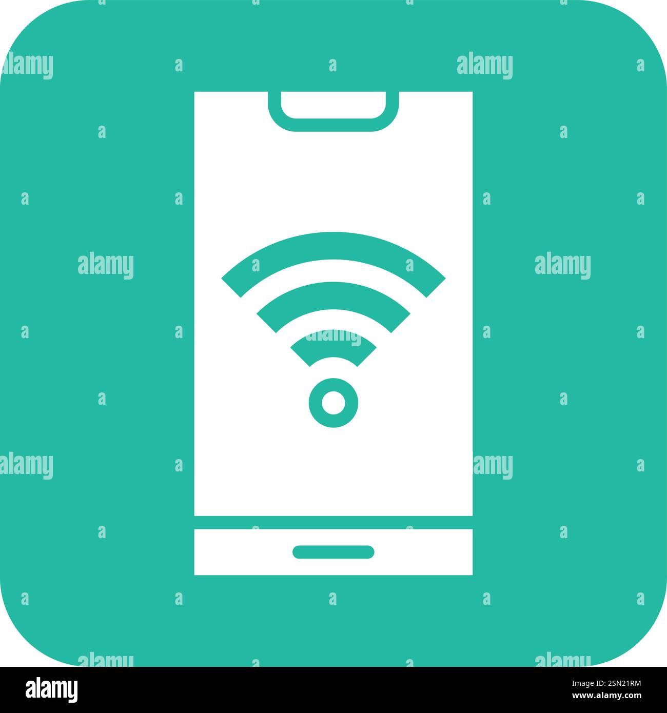 Illustrazione della progettazione dell'icona del vettore WiFi Illustrazione Vettoriale