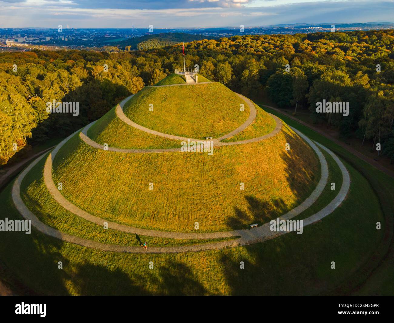 Kopiec Jozefa Pilsudskiego W Krakowie, Josef Pilsudski Mound a Cracovia Foto Stock