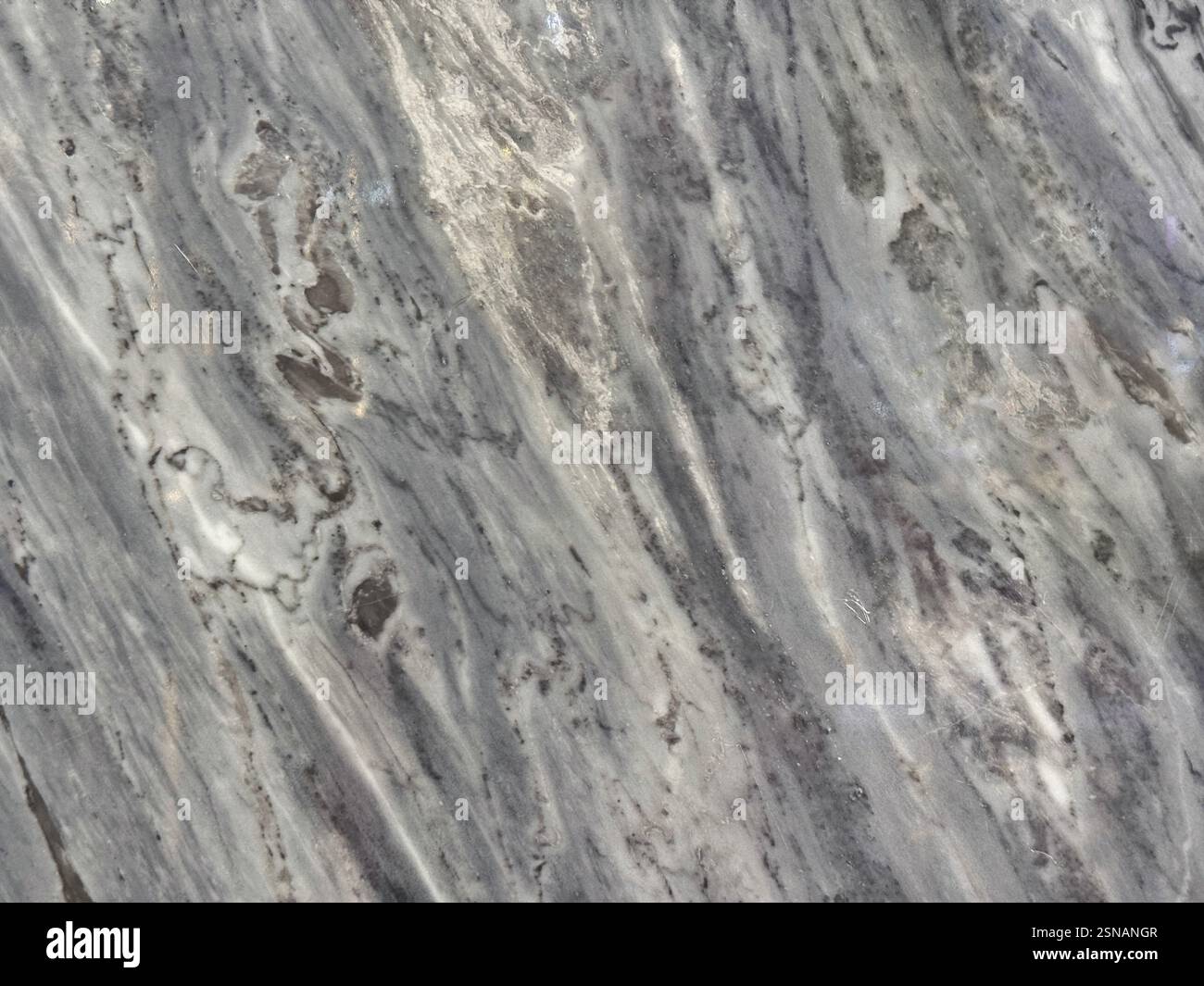 Marmo bianco naturale grigio con texture astratta casuale. Lussuoso e raro tipo di pietra di marmo naturale grigia, sfondo senza cuciture. Foto Stock