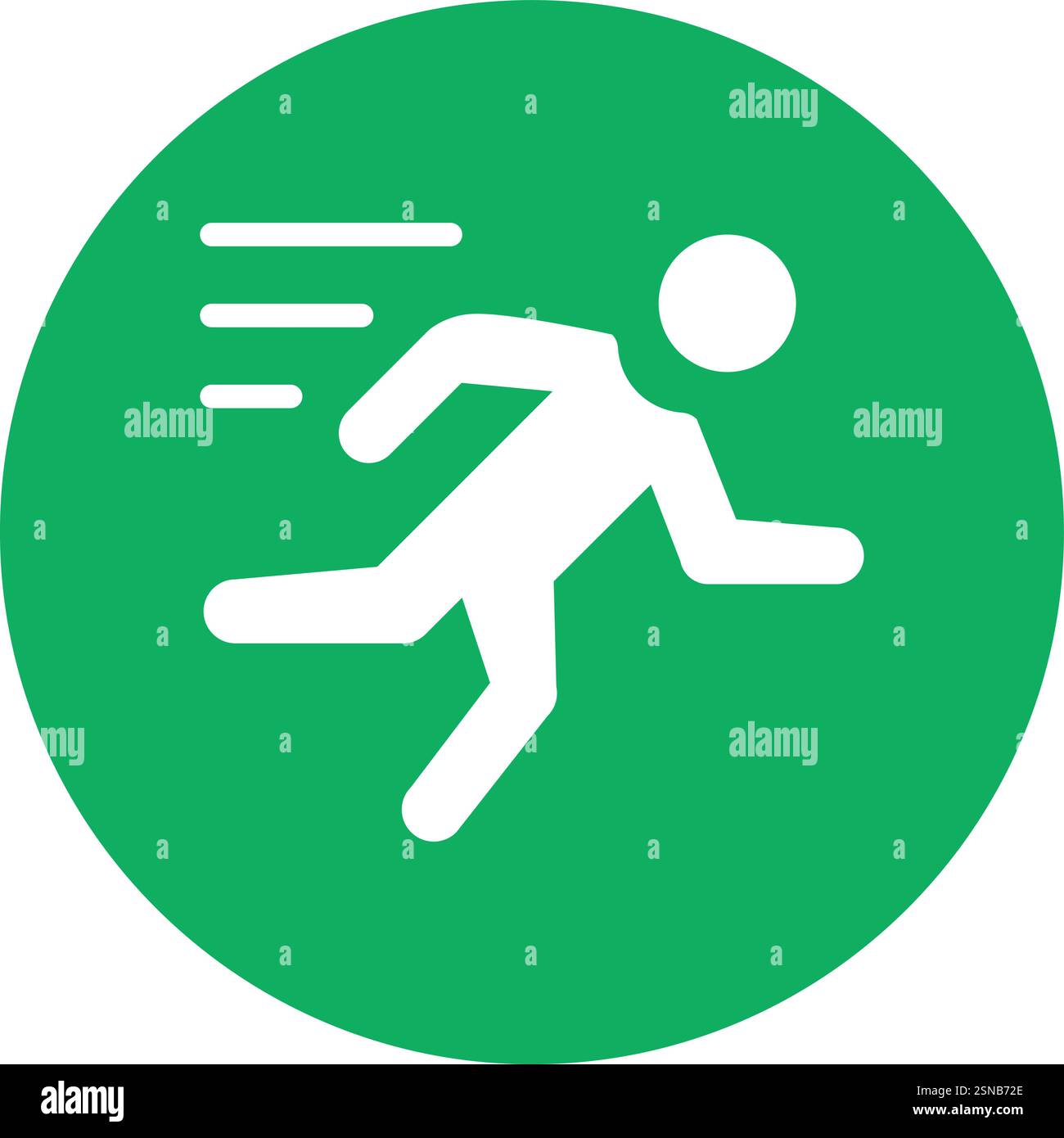 Illustrazione del design dell'icona Vector della corsa sportiva Illustrazione Vettoriale