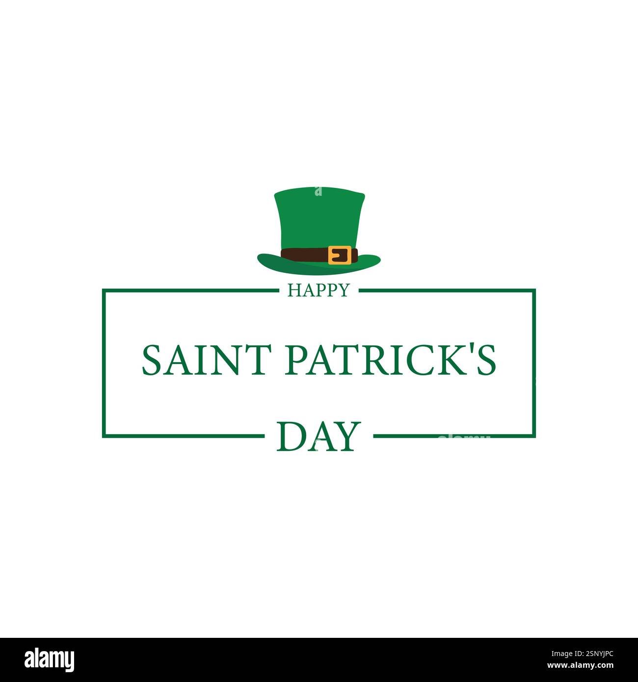 Festeggiamo il giorno di San Patrizio il 17 marzo Illustrazione Vettoriale