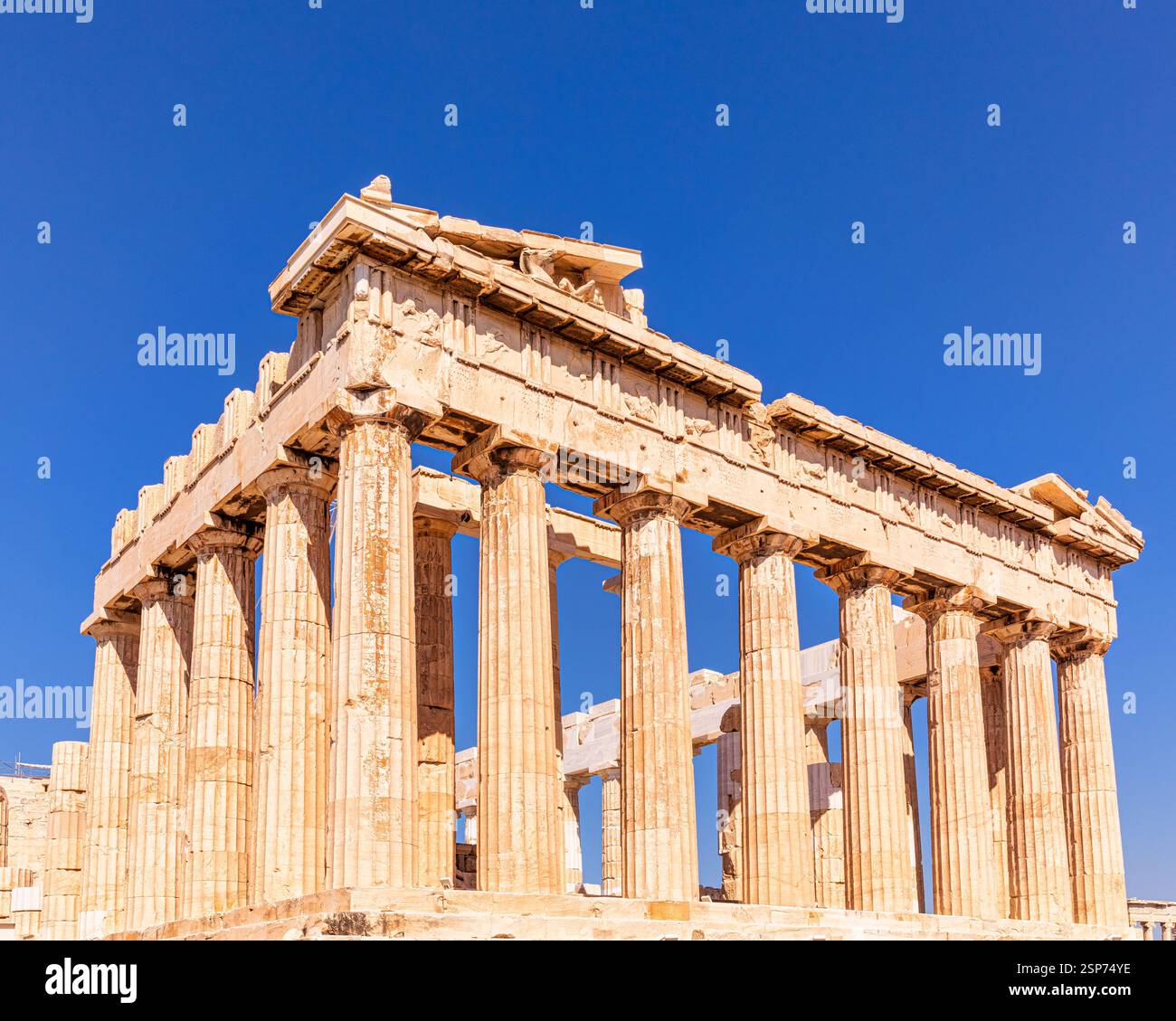 Acropoli di Atene, Grecia Foto Stock