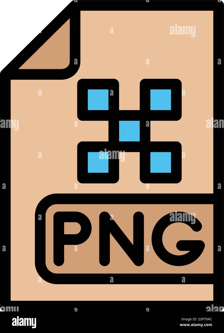 Illustrazione del progetto dell'icona vettoriale del file PNG Illustrazione Vettoriale