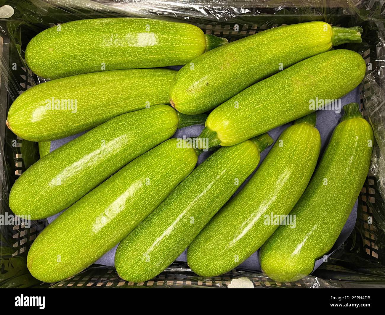 zucchine, zucchine, midollo, zucca estiva, verdure, magazzino, stoccaggio, produzione, agricoltura, approvvigionamento alimentare, stoccaggio e distribuzione di verdure - Immagine stock catturata con smartphone