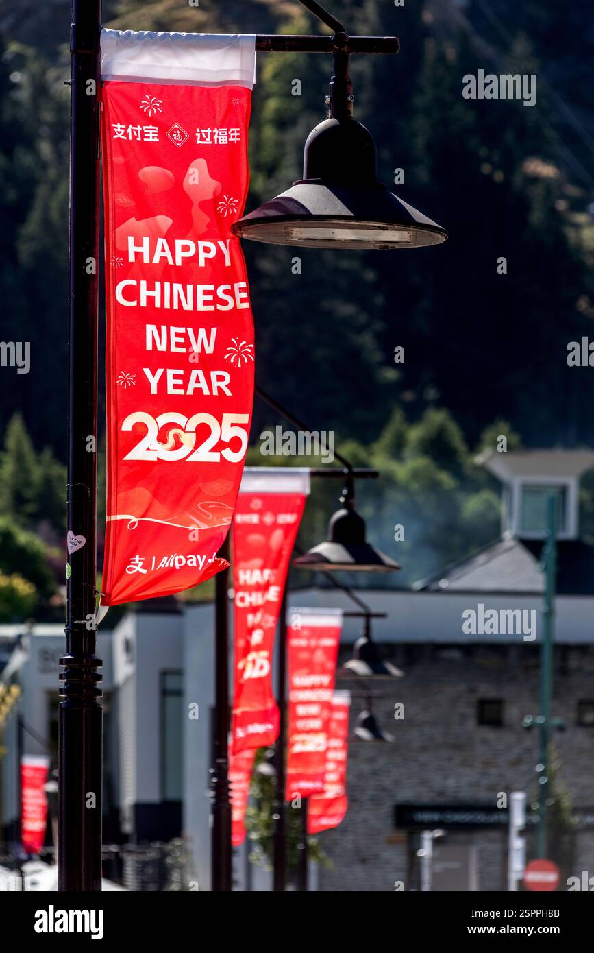 Queenstown, 29 gennaio 2025: Foto Stock