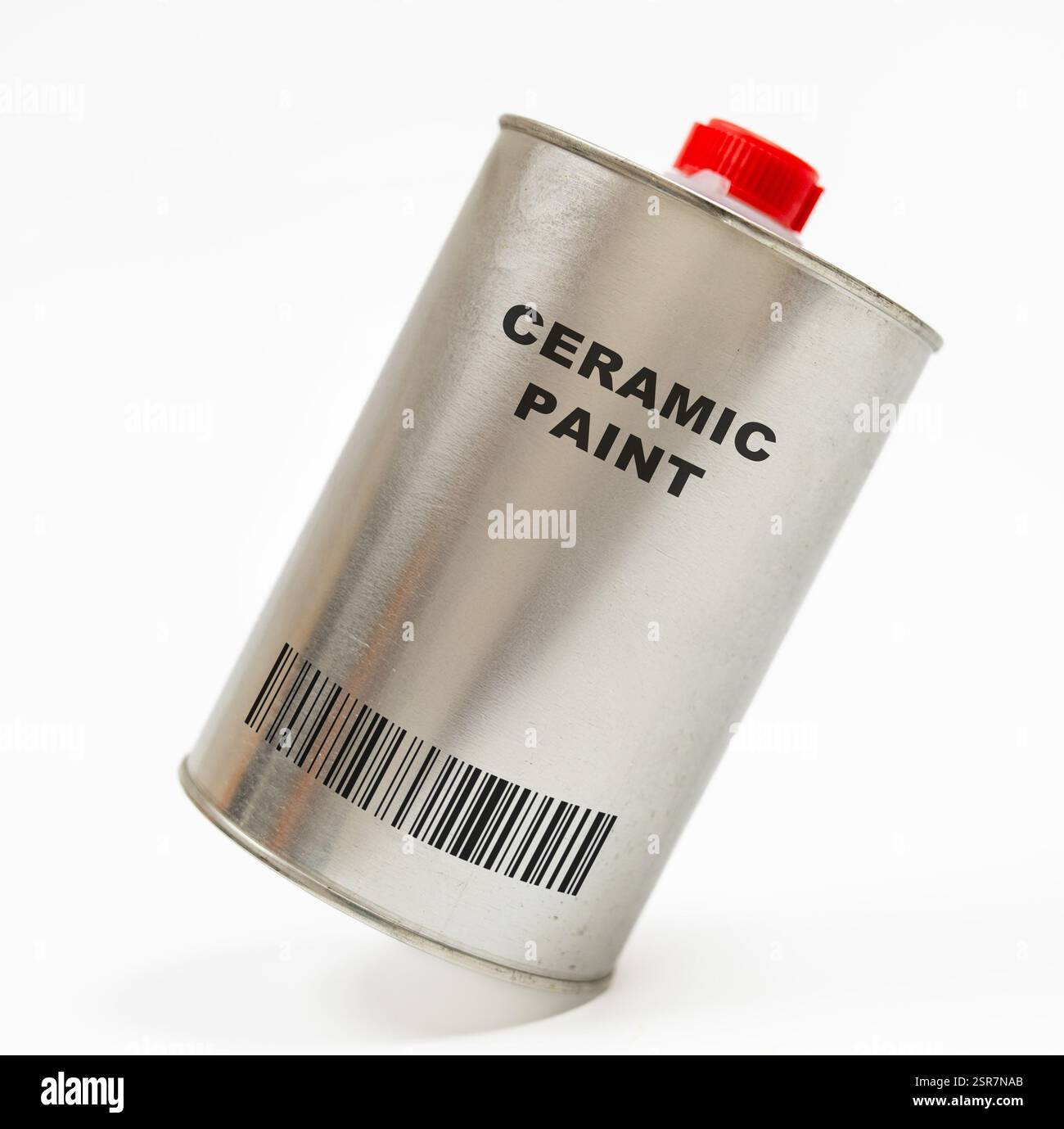 Vernice ceramica vernice resistente alle alte temperature utilizzata in applicazioni industriali. Foto Stock