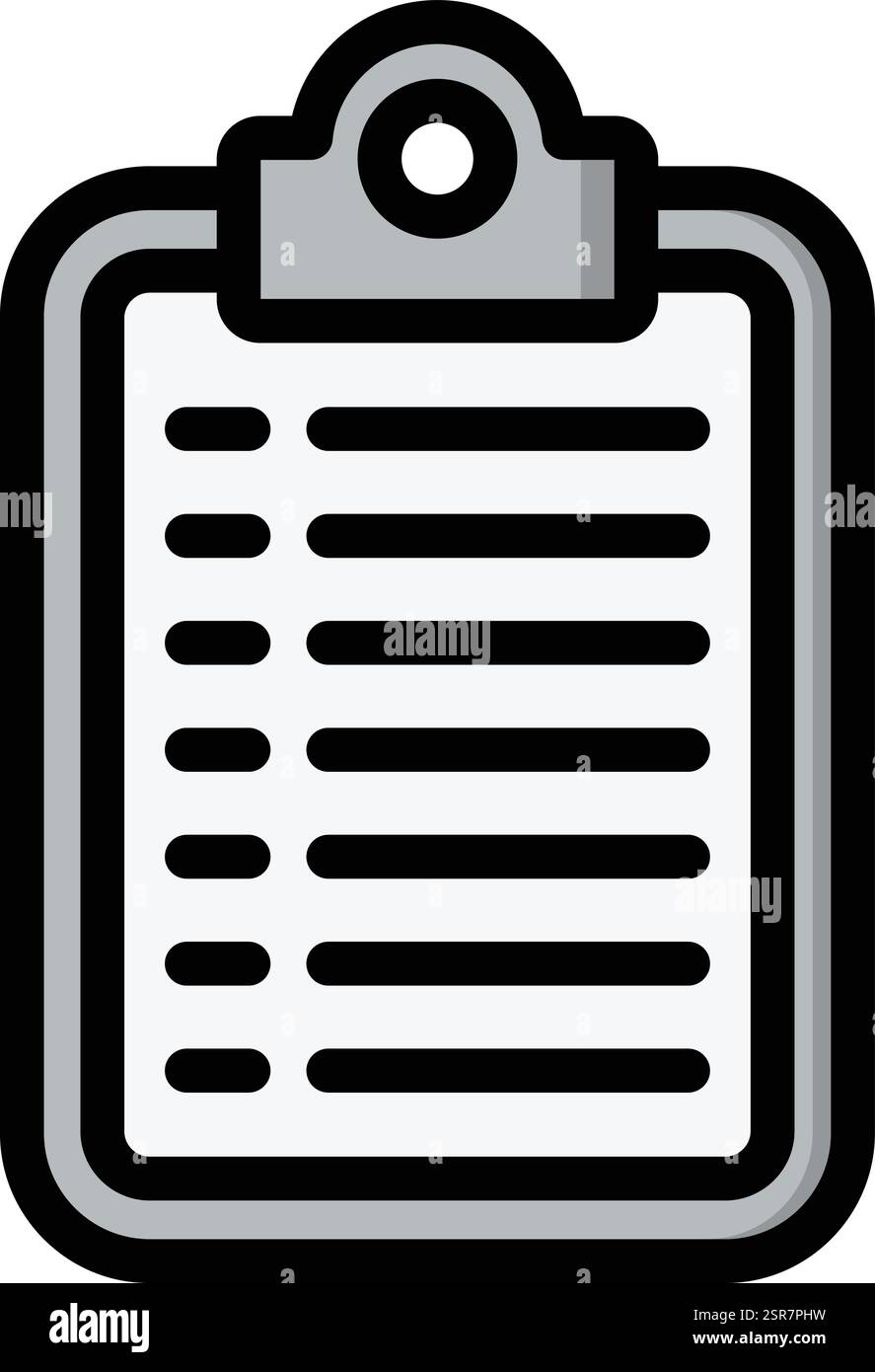 Illustrazione del progetto dell'icona del vettore degli Appunti Illustrazione Vettoriale