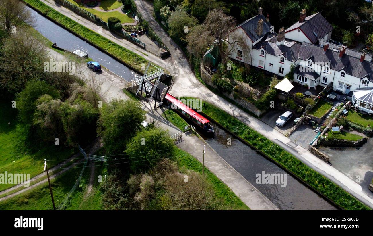 Pontcysyllte - Acquedotto Froncysyllte. Wrwxham Foto Stock