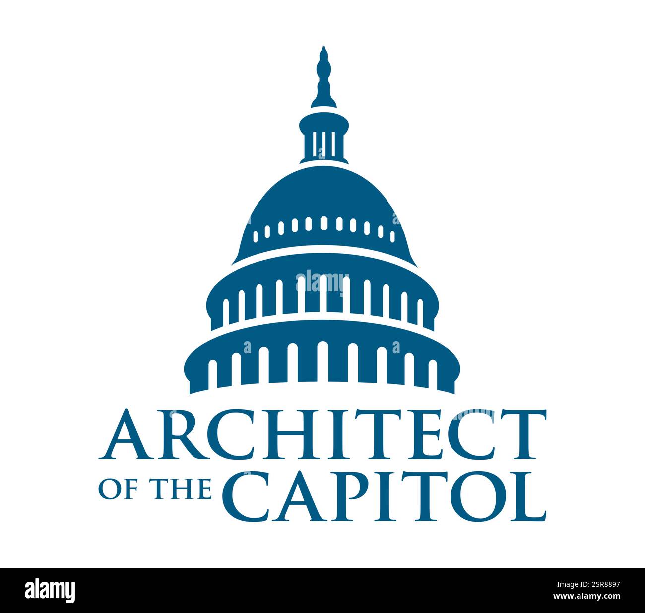 Architetto del logo Capitol Foto Stock
