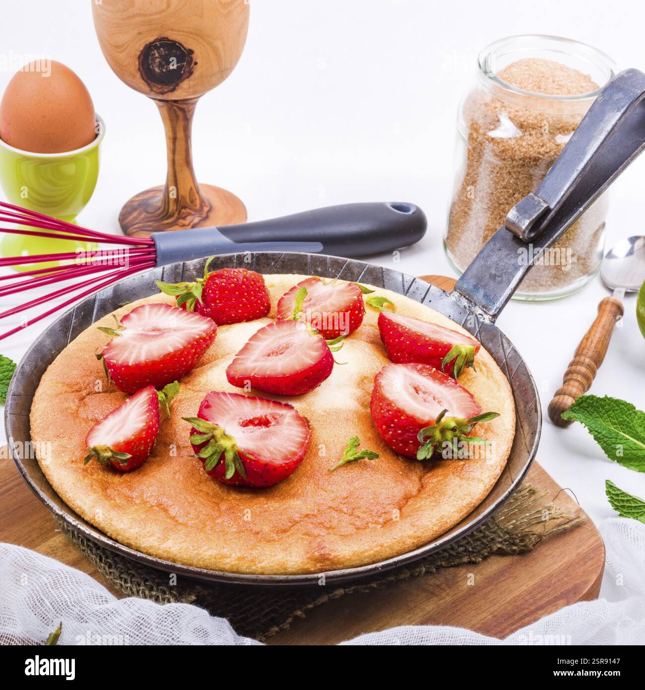 Olandese frittelle di bambino Foto Stock