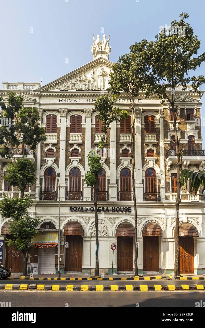 Teatro dell'opera reale, Mumbai, Maharashtra, India, Asia Foto Stock