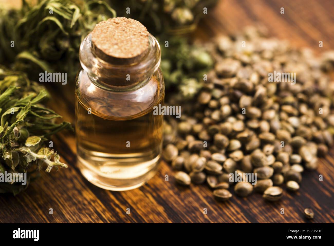 Medical olio di Cannabis Foto Stock
