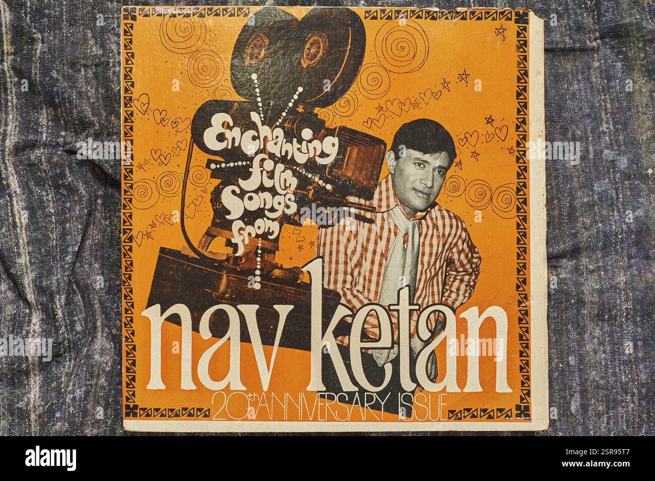 Lungo la riproduzione di registrazioni di navketan Foto Stock