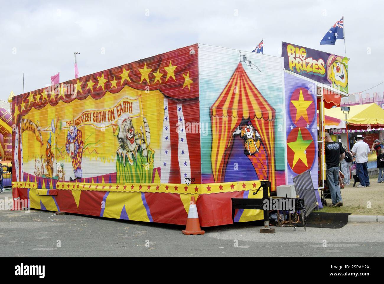 Circus Tent, Perth, Australia, Oceania Foto Stock