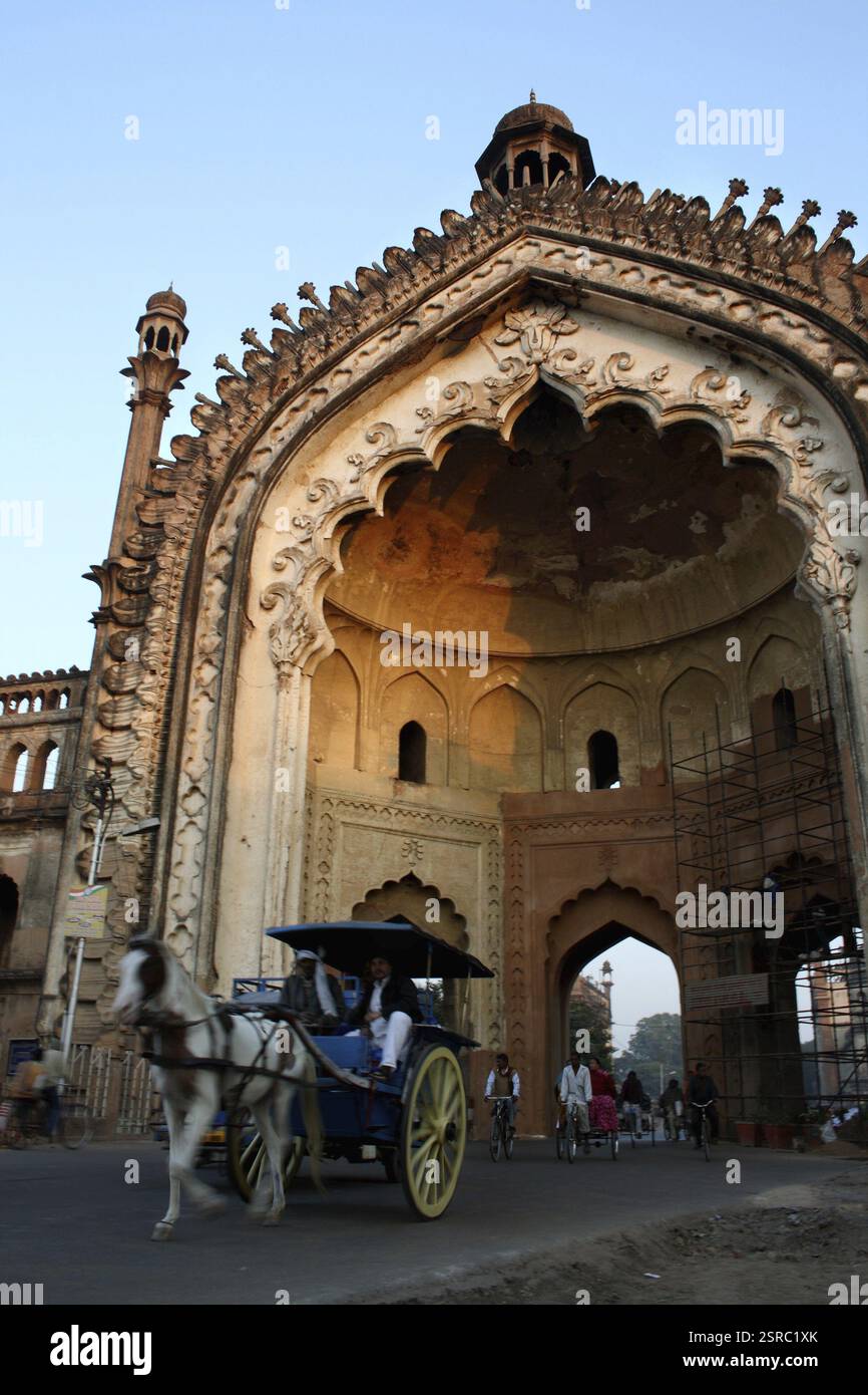 Rumi darwaza, Lucknow, Uttar Pradesh, India, Asia Foto Stock