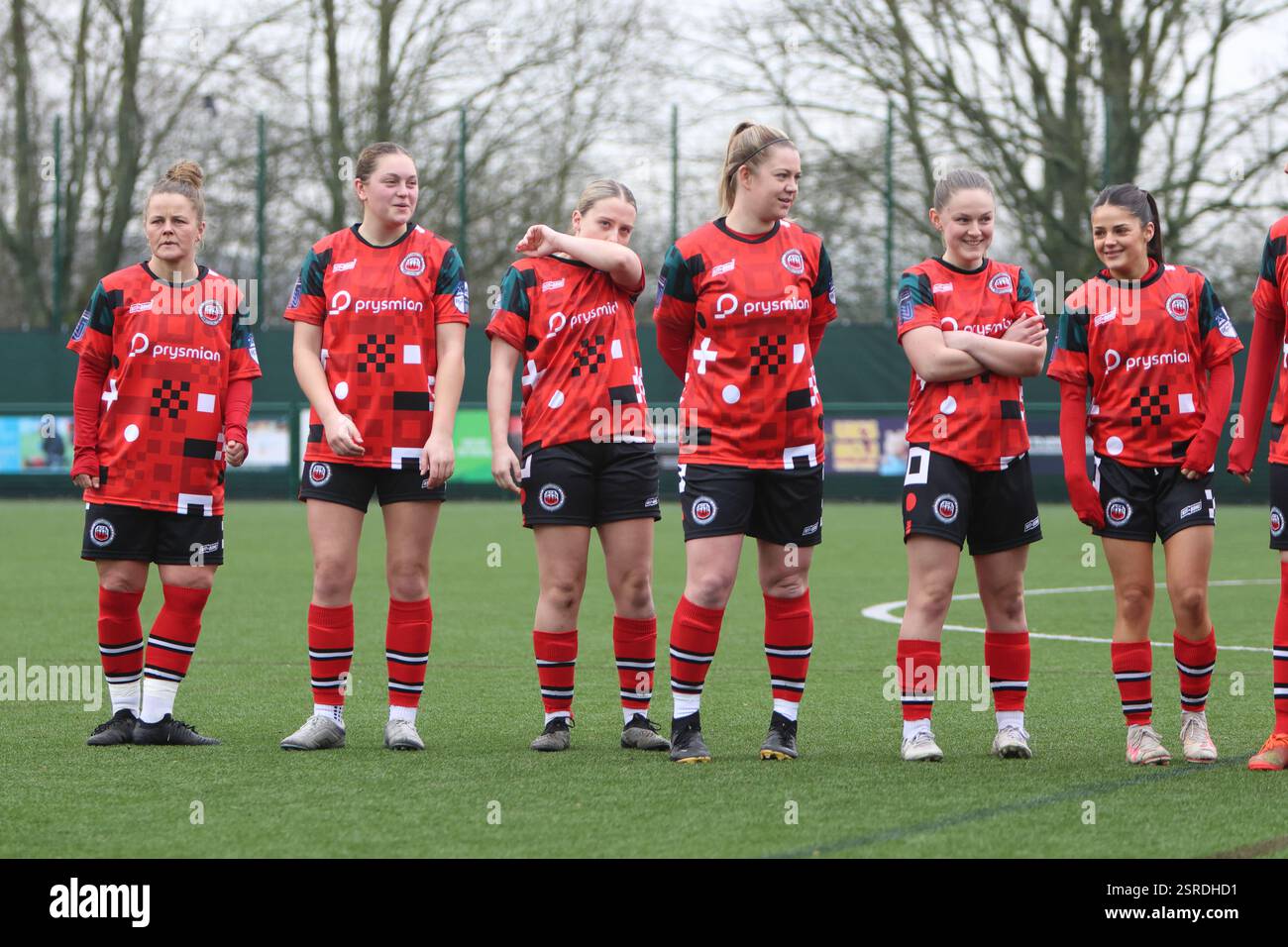 Southampton Women FC vs Bristol Rovers Women's National League FAWNL calcio femminile Winklebury Basingstoke Hampshire UK Foto Stock