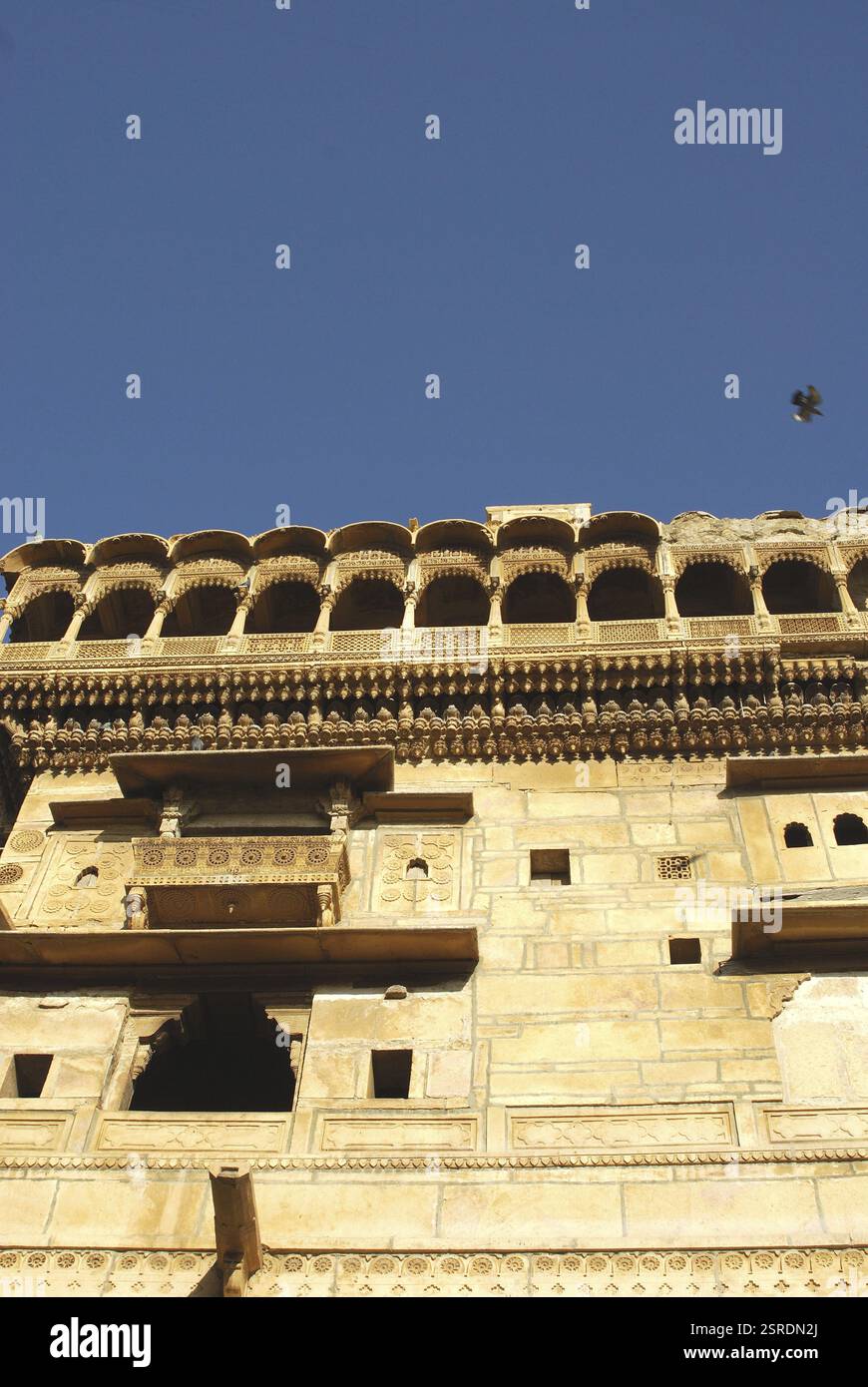 Salim Singh Haveli, Jaisalmer, Rajasthan, India, Asia Foto Stock