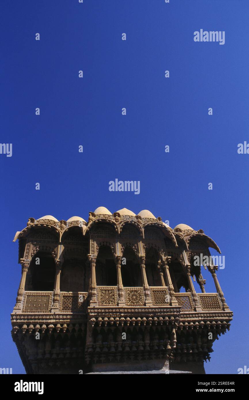 Salem Singh Ki Haveli, Jaisalmer, Rajasthan, India, Asia Foto Stock