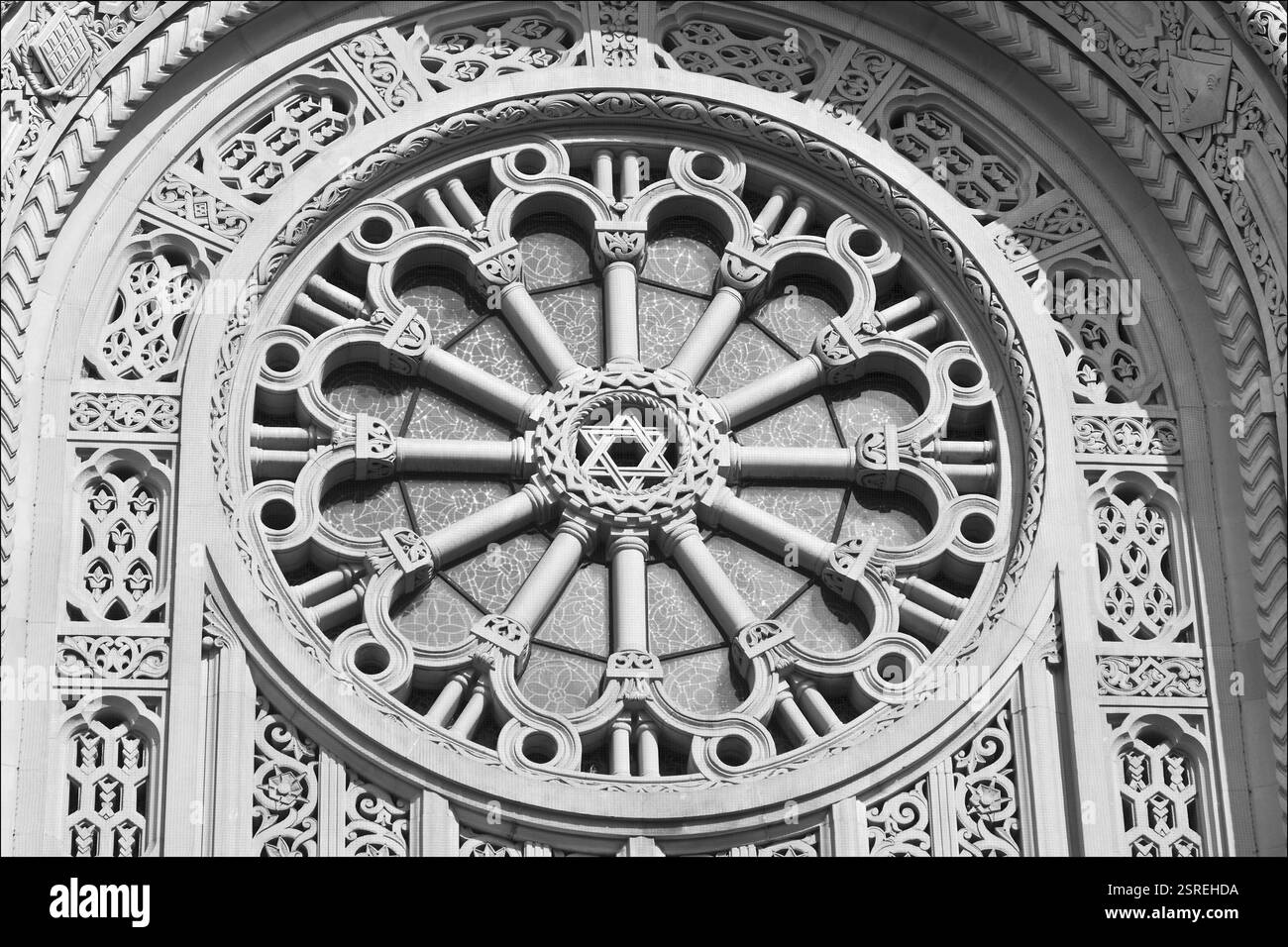 Temple emanu el, manhattan, New york, usa Foto Stock