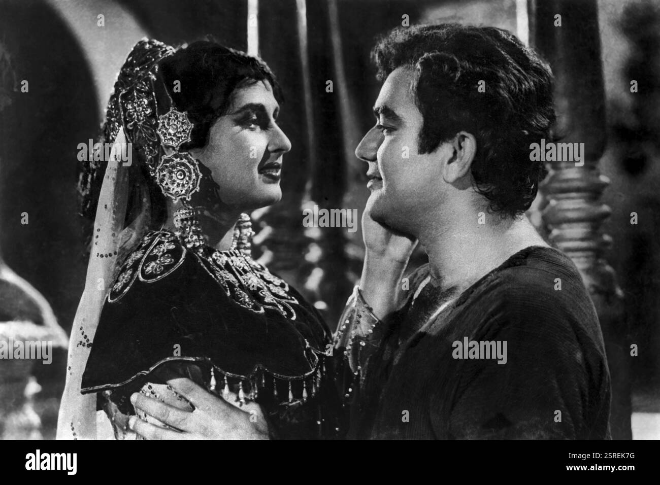 Prem Nath e Beena rai, India, Asia, 1957 Foto Stock