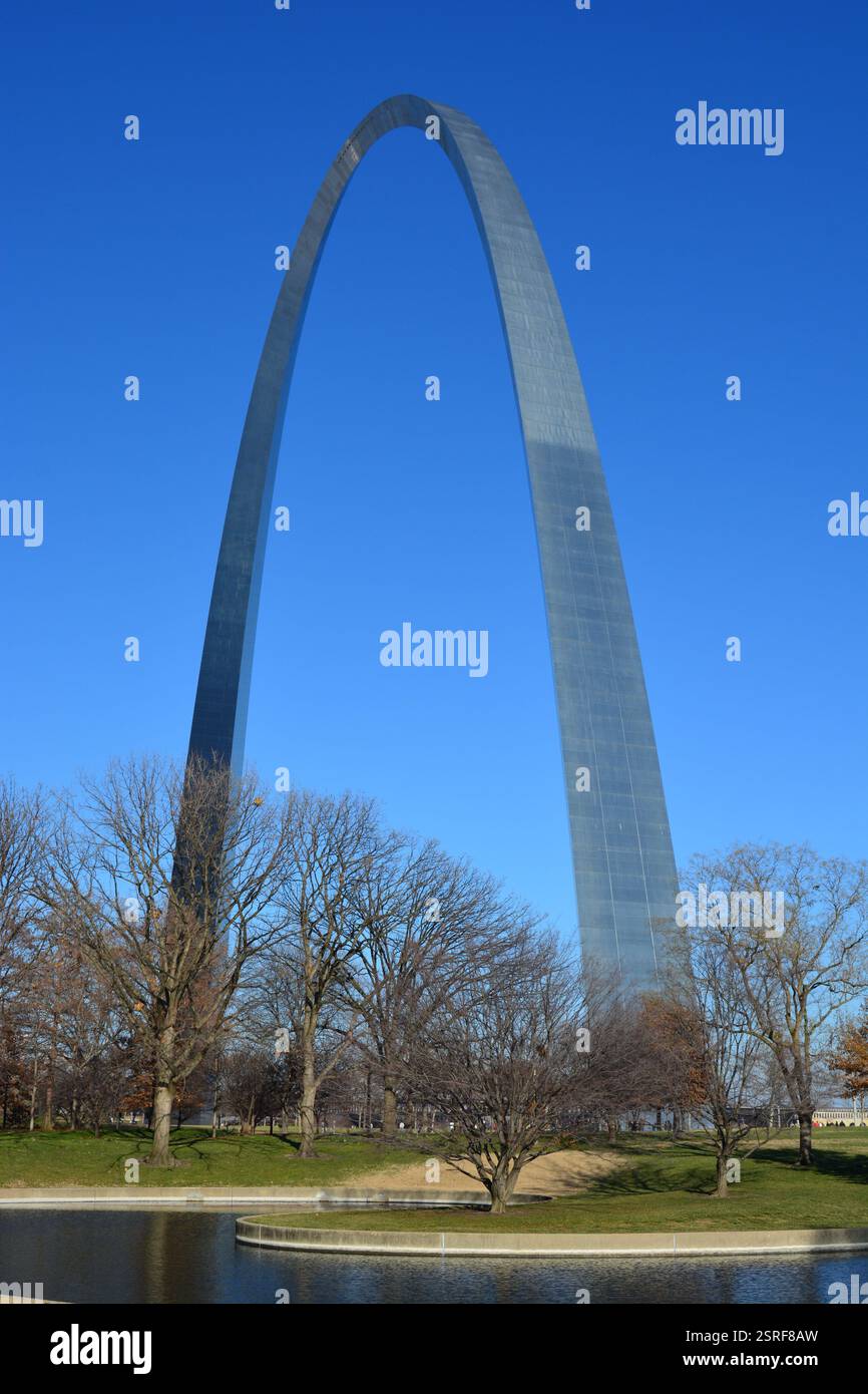 Il Gateway Arch National Park Foto Stock