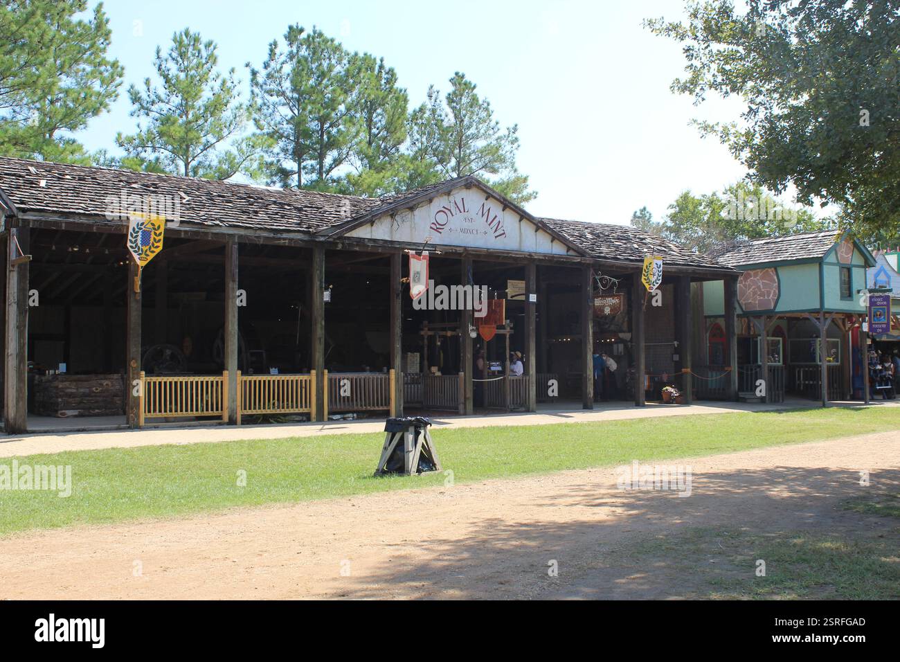 Royal Mint al Texas Renaissance Festival Foto Stock