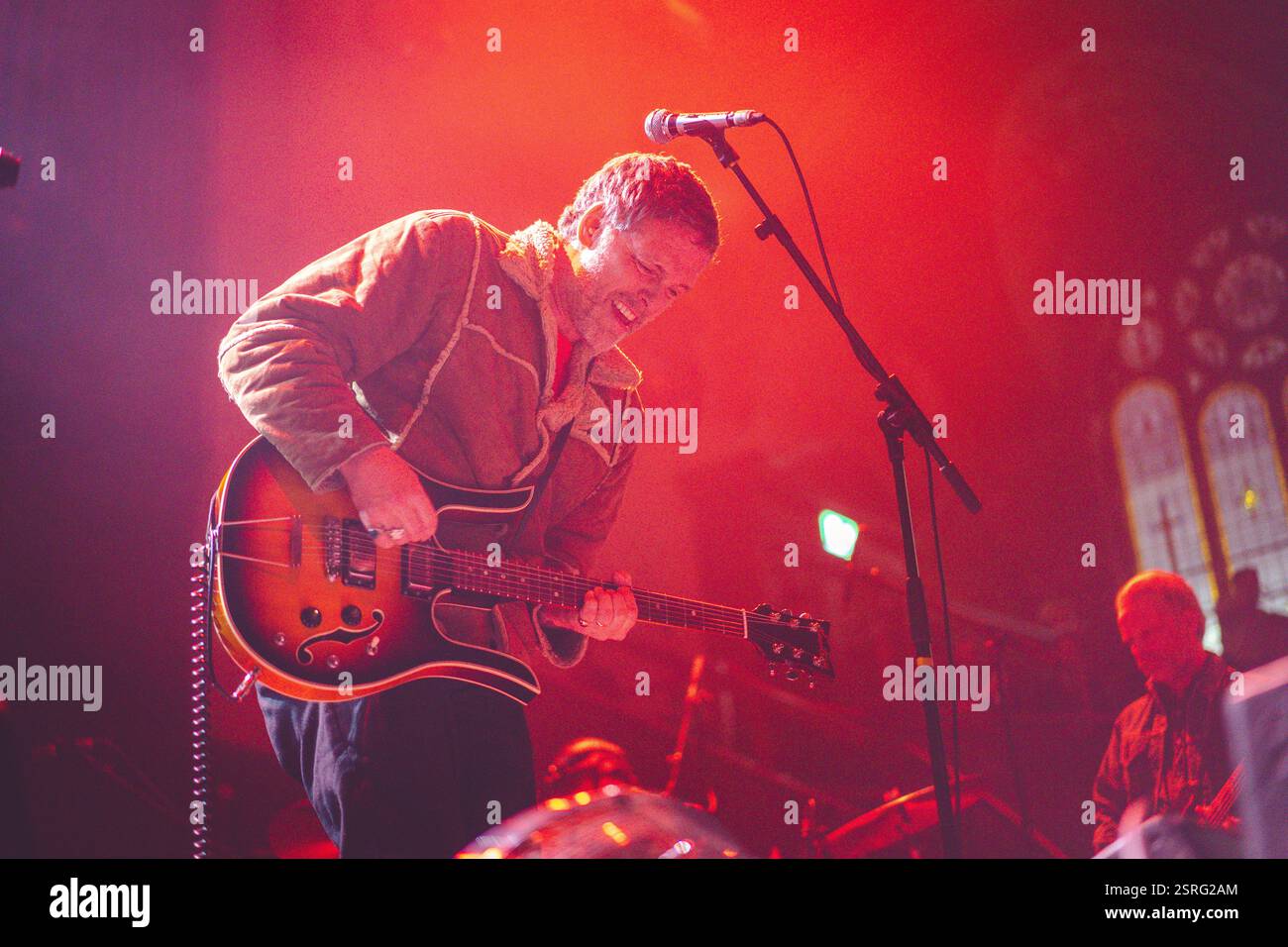 Les Big Byrd a Manchester Albert Hall, 14.02.2025 Foto Stock