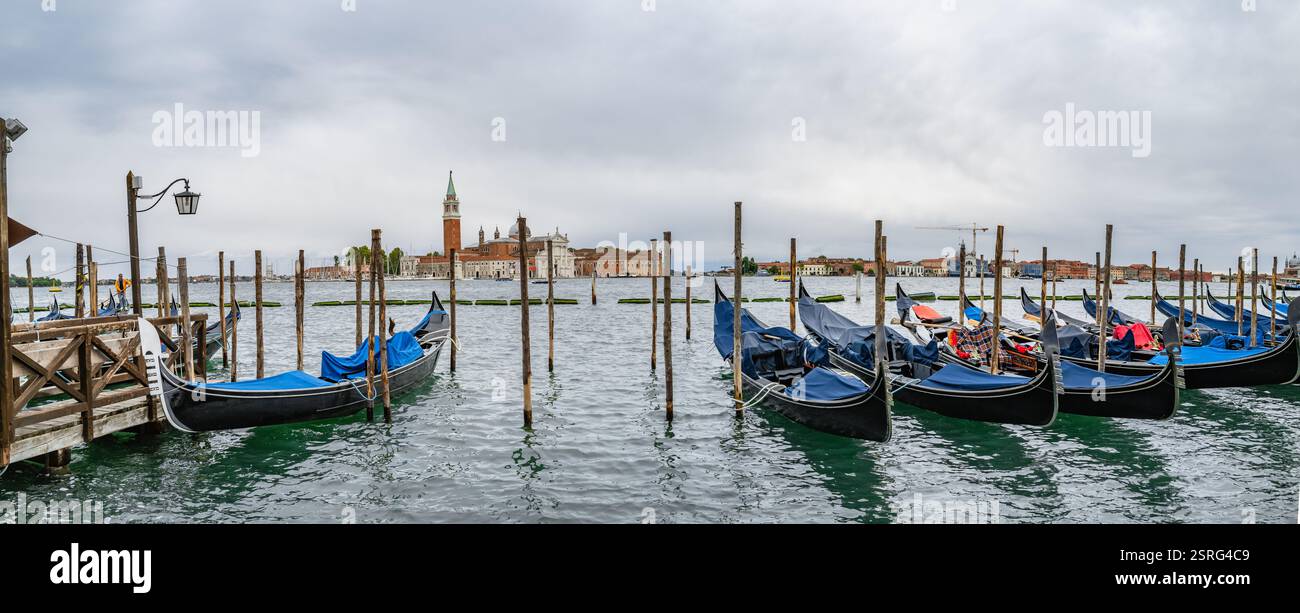 Vacanza in famiglia a Venezia nel 2024 Foto Stock