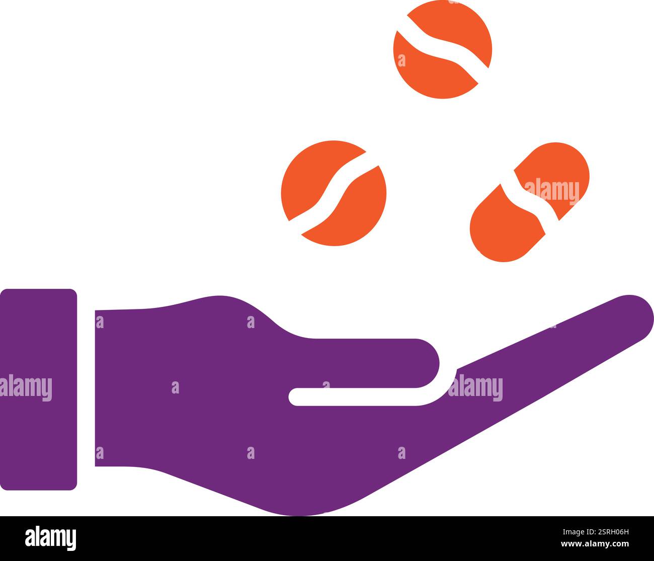 Illustrazione del disegno dell'icona del vettore di farmaci Illustrazione Vettoriale