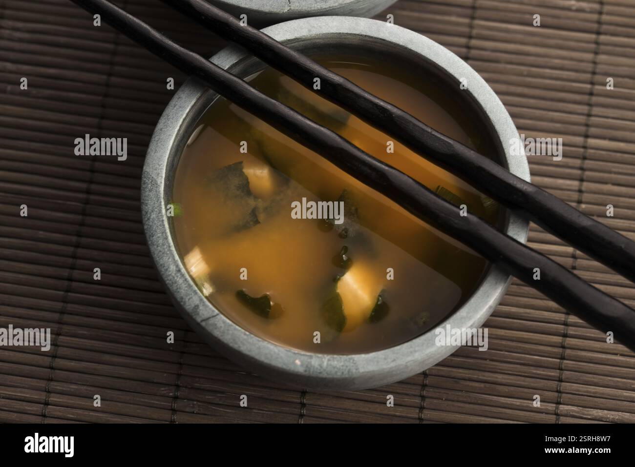 Giapponese zuppa di miso Foto Stock