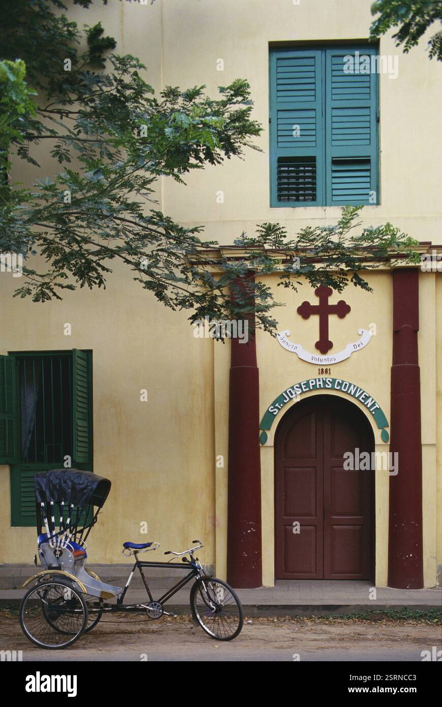 Convento di San Giuseppe, Chandarnagore, Bengala Occidentale, India, Asia Foto Stock
