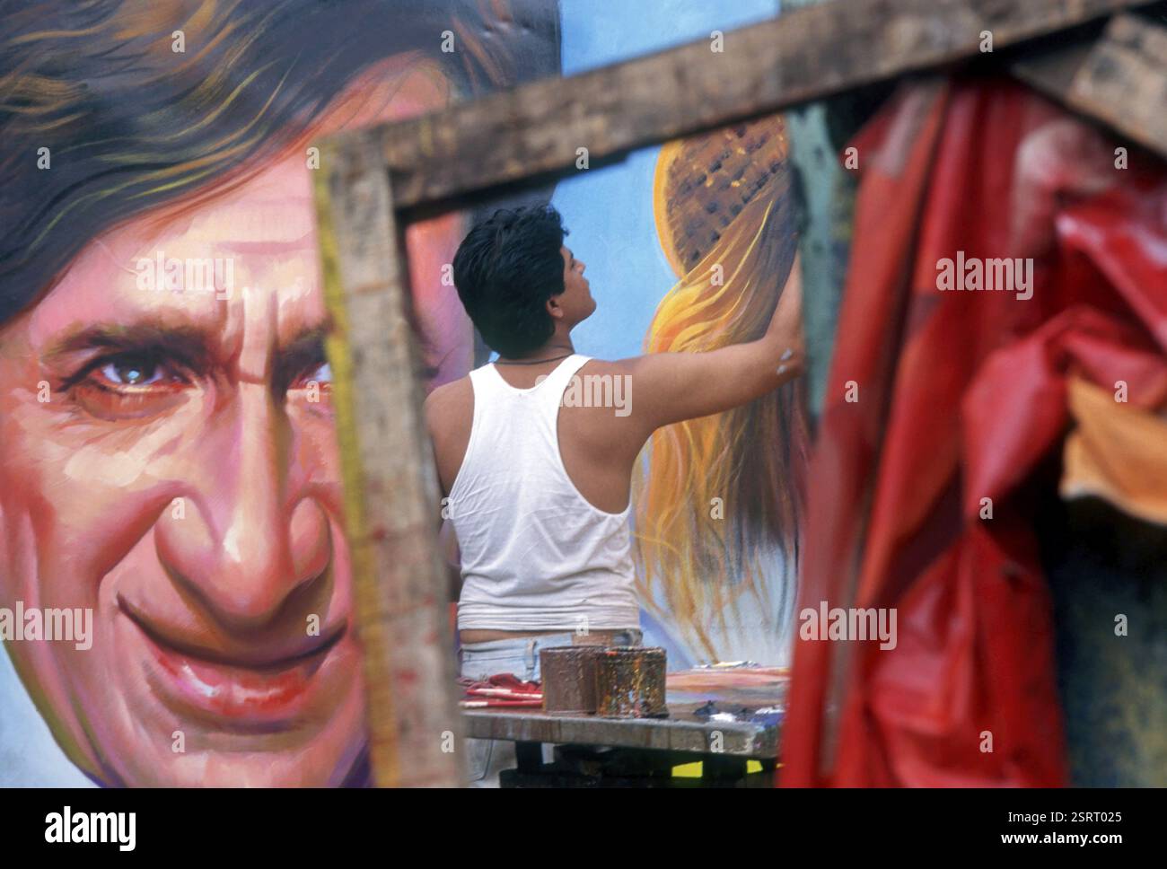 Proiettili cinematografici, mumbai bombay, maharashtra, india, NO MR Foto Stock