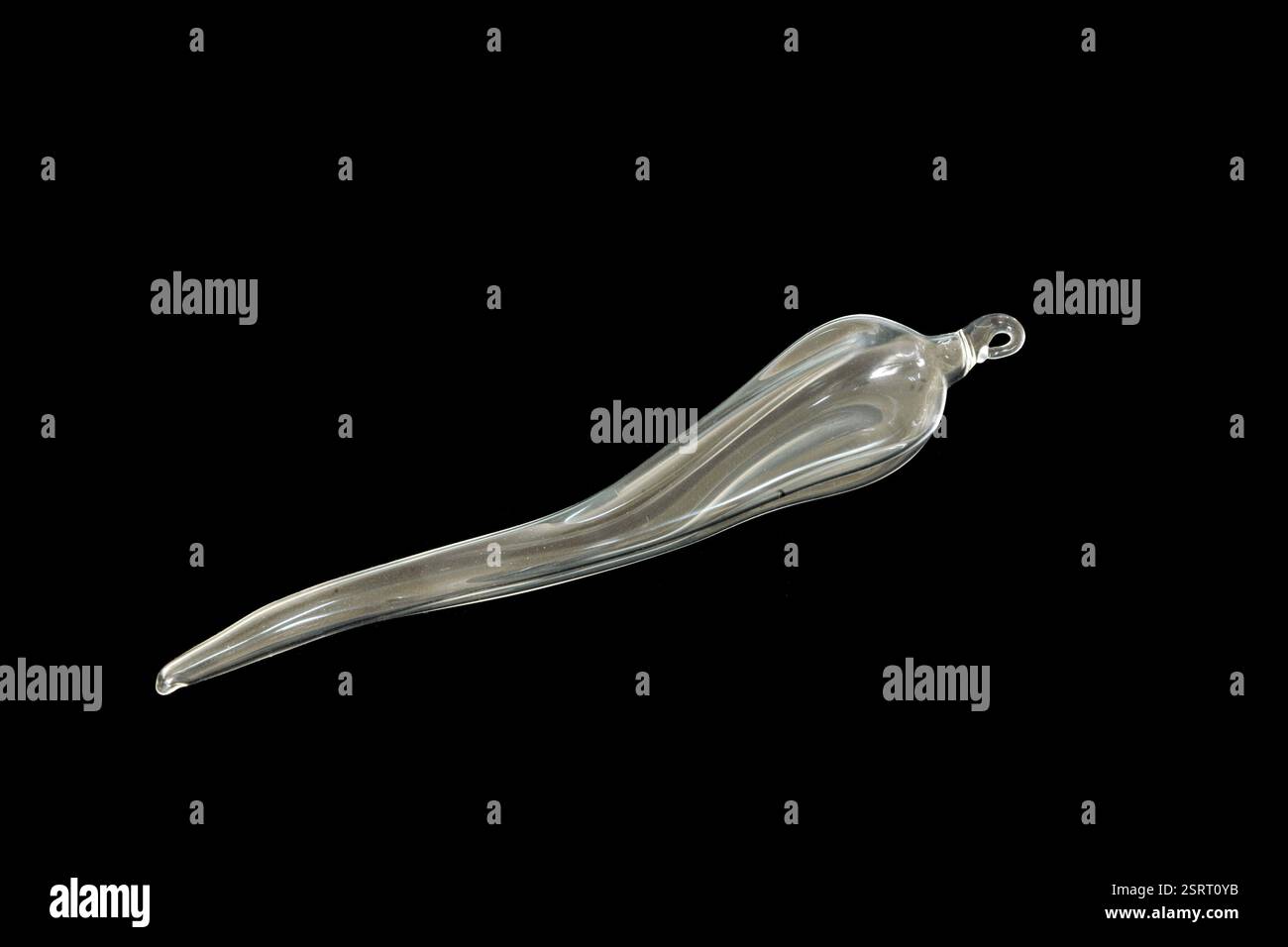 Medaglione di artigianato di vetro Surat Gujarat India Asia Dic 2010 Foto Stock