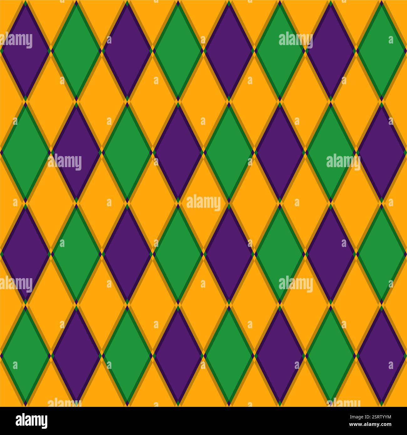 Vivace motivo geometrico con diamanti dai colori vivaci su uno sfondo luminoso Illustrazione Vettoriale