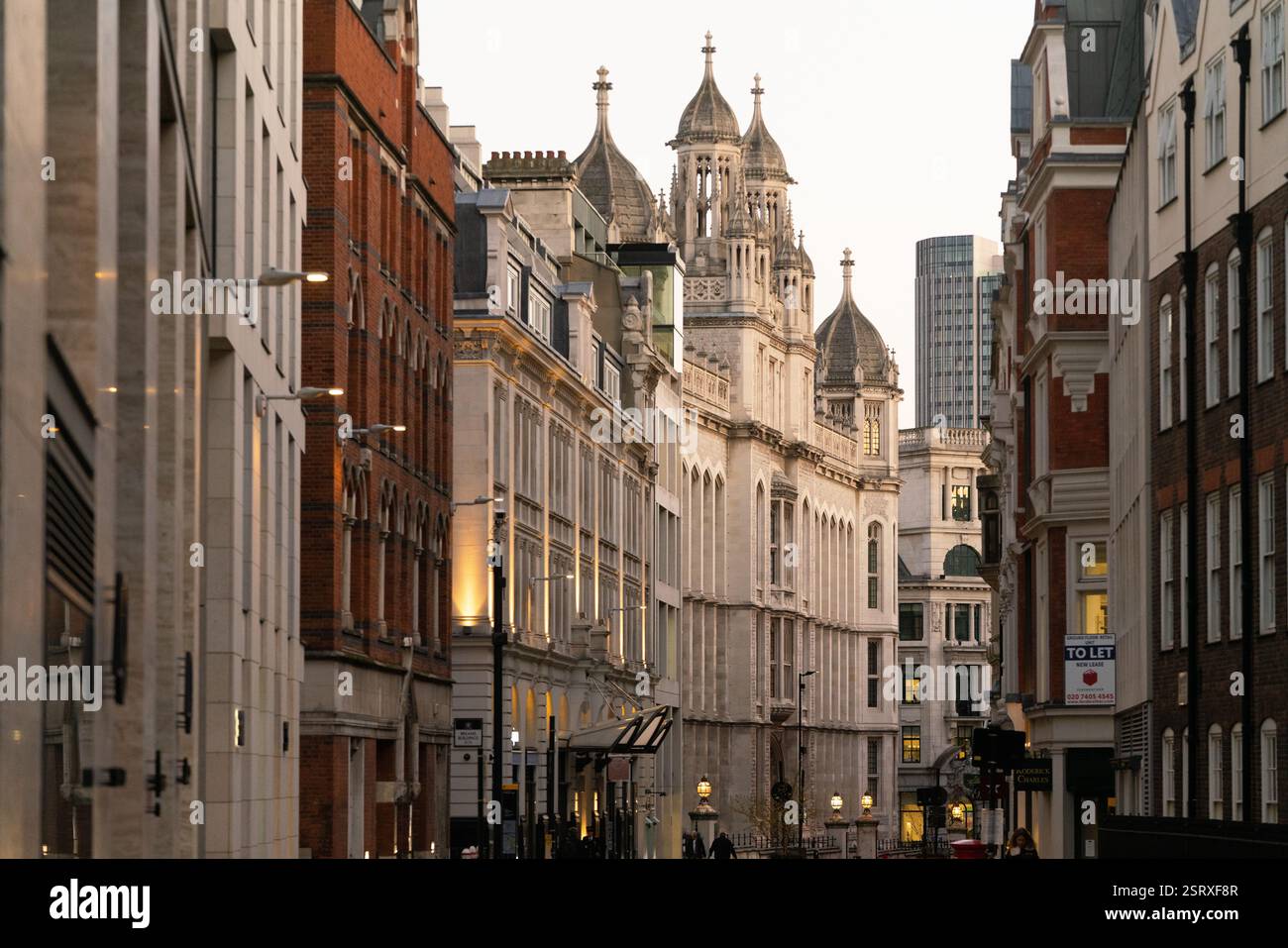 Paesaggio urbano a Londra, Regno Unito, vicino agli Inns of Court. Chancery Lane Foto Stock
