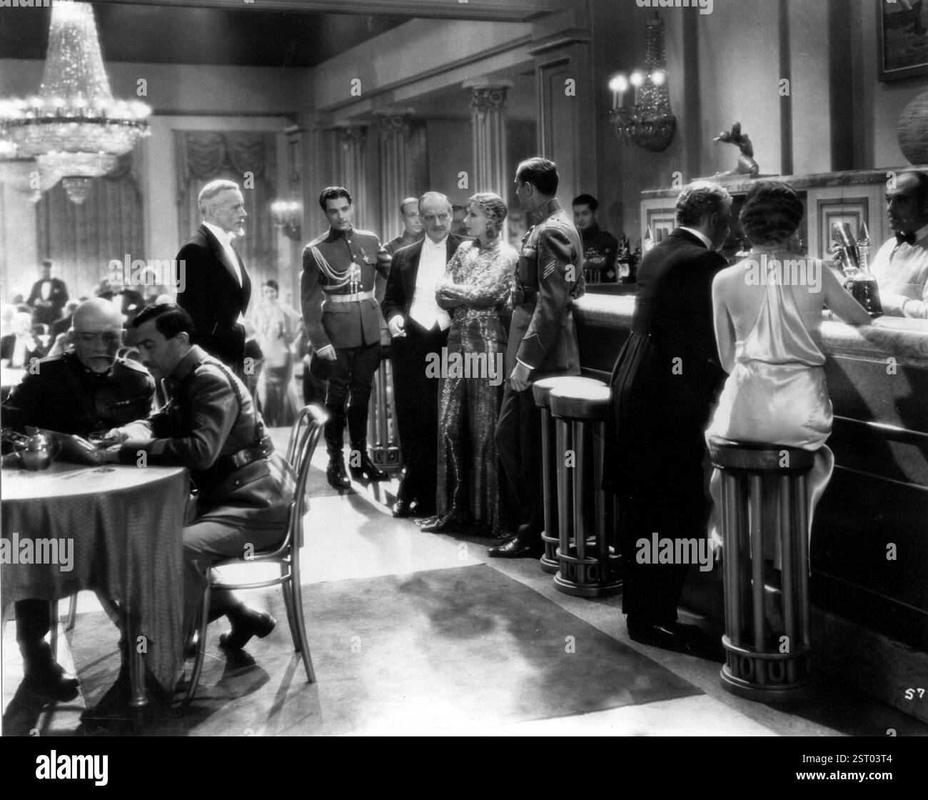 MATA HARI LEWIS STONE , RAMON NOVARRO, GRETA GARBO come Mata Hari data: 1931 Foto Stock