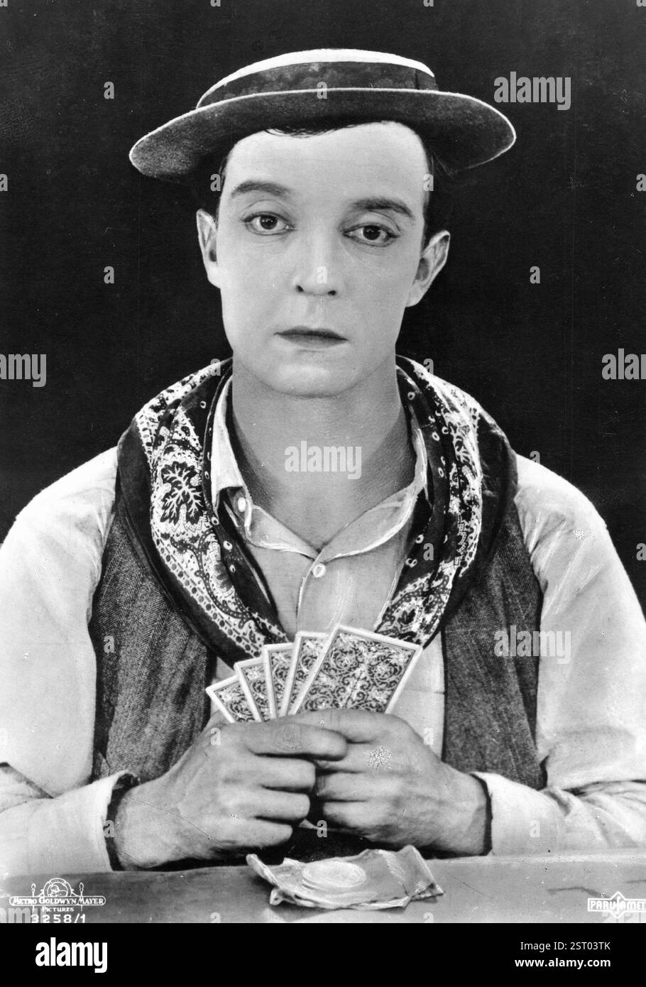 PROSEGUI VERSO OVEST SU WEST BUSTER KEATON data: 1923 Foto Stock