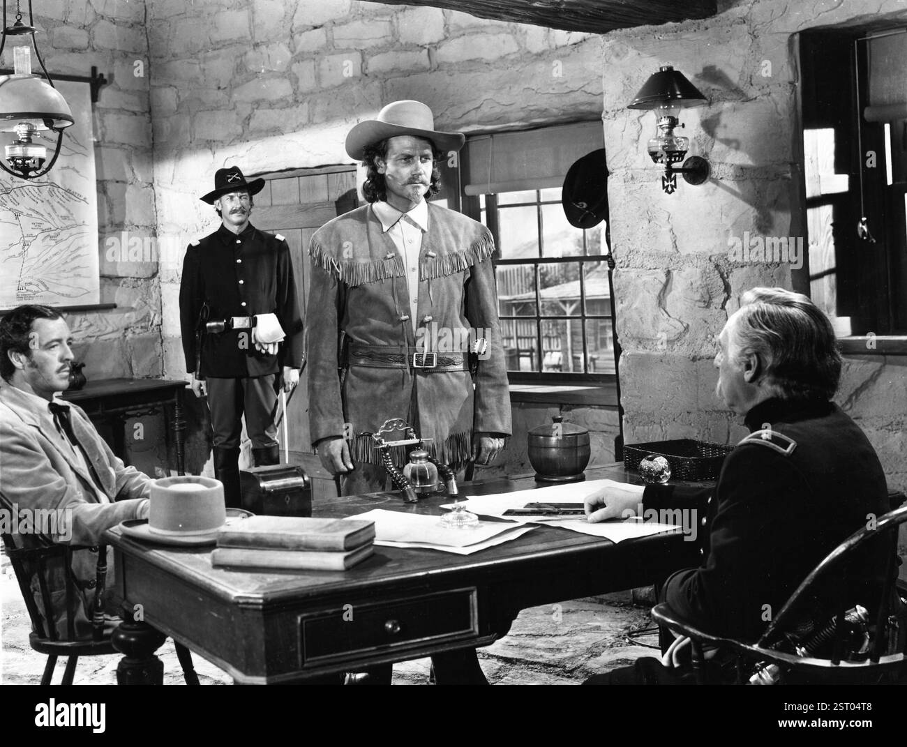 BUFFALO BILL JOEL MCCREA nel ruolo di Buffalo Bill data: 1944 Foto Stock