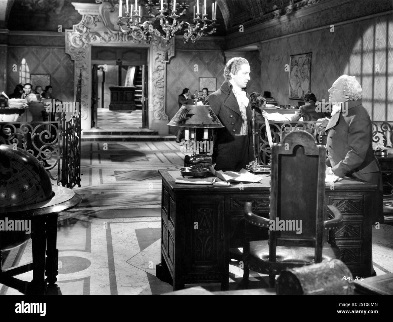 ANTHONY avverse ci [1936] FREDRIC MARCH, Edmund Gwenn data: 1936 Foto Stock