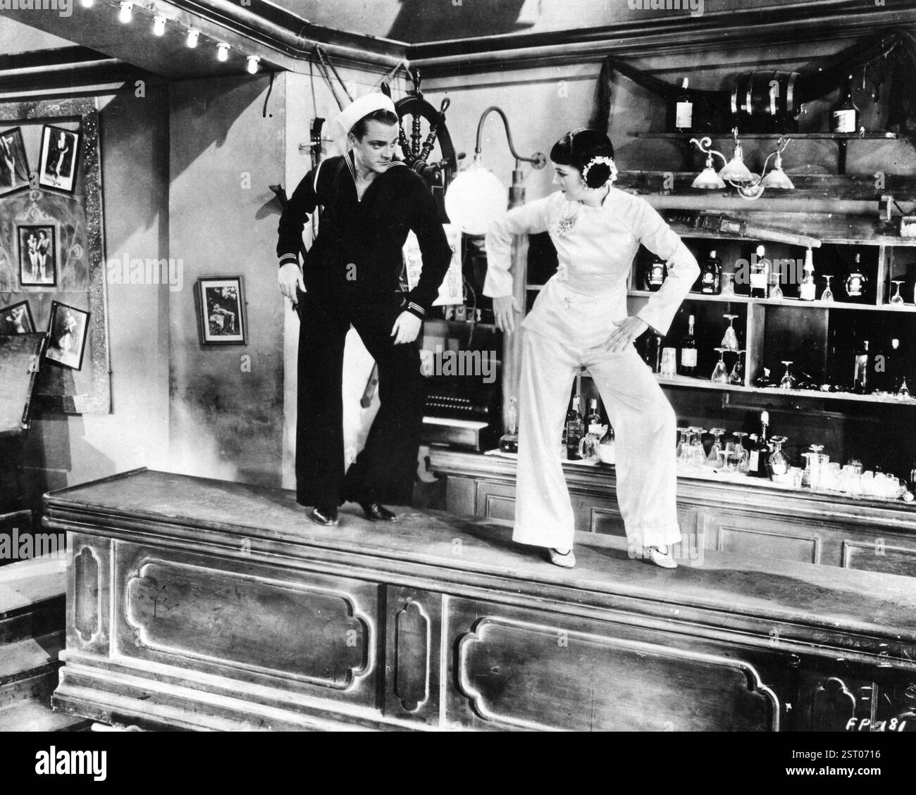 FOOTLIGHT PARADE [US 1933] James Cagney, RUBY KEELER 'Shanghai Lil' sequenza data: 1933 Foto Stock
