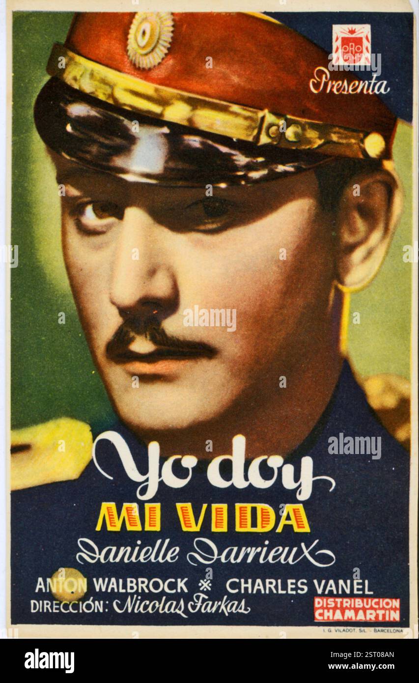 PORT-ARTHUR [FR 1936] film francese realizzato anche in tedesco come PORT ARTHUR [1936], entrambi con ANTON WALBROOK data: 1936 Foto Stock