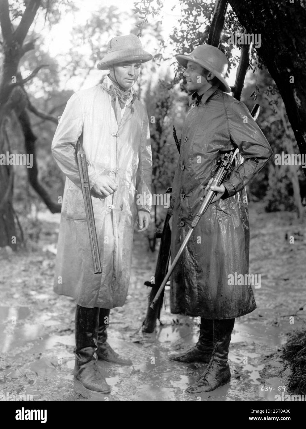 RED DUST [US 1932] CLARK GABLE, GENE RAYMOND data: 1932 Foto Stock