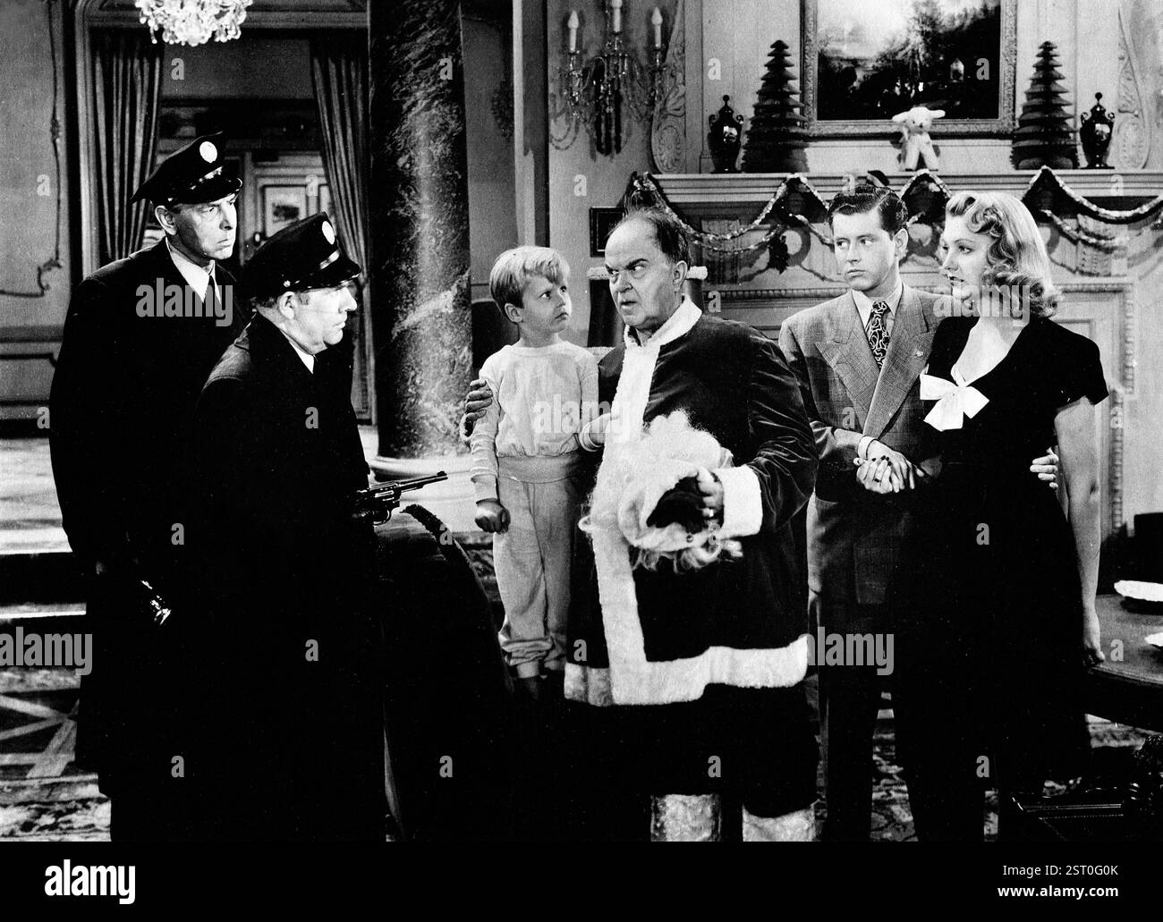 È SUCCESSO SULLA QUINTA STRADA [US 1947] aka È SUCCESSO SULLA 5TH AVENUE VICTOR MOORE [centro vestito da Babbo Natale] data: 1947 Foto Stock